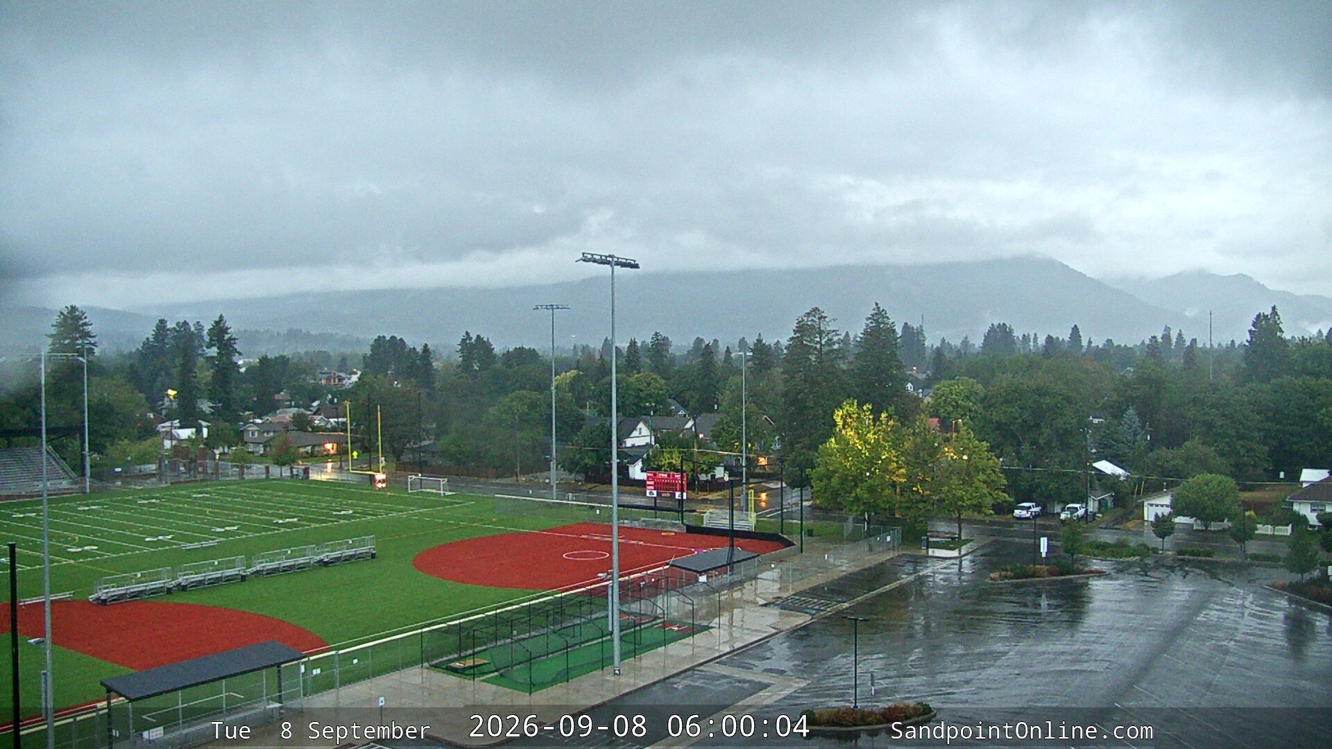 time-lapse frame, Sandpoint Online - Schweitzer Mountain webcam