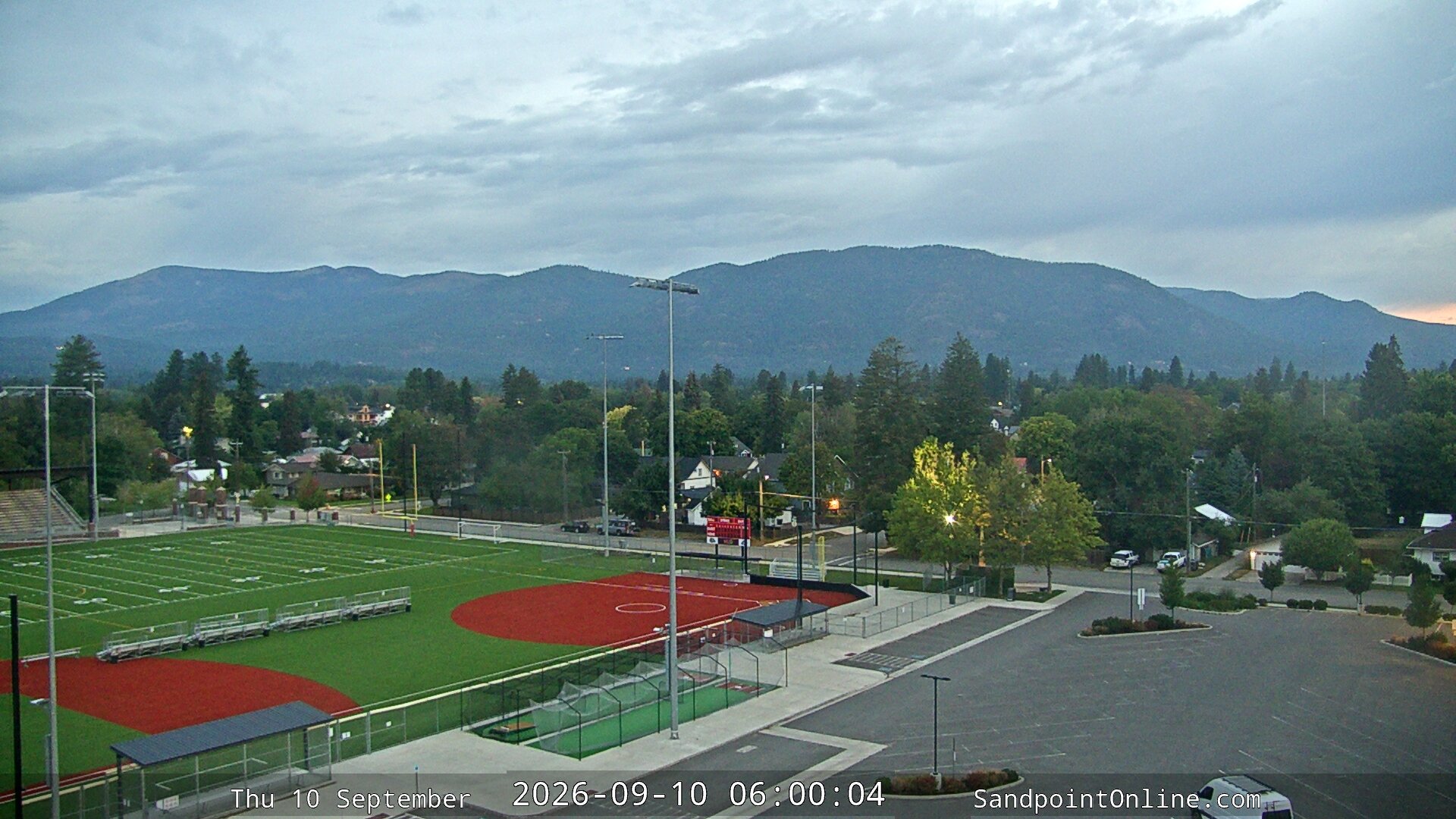 time-lapse frame, Sandpoint Online - Schweitzer Mountain webcam