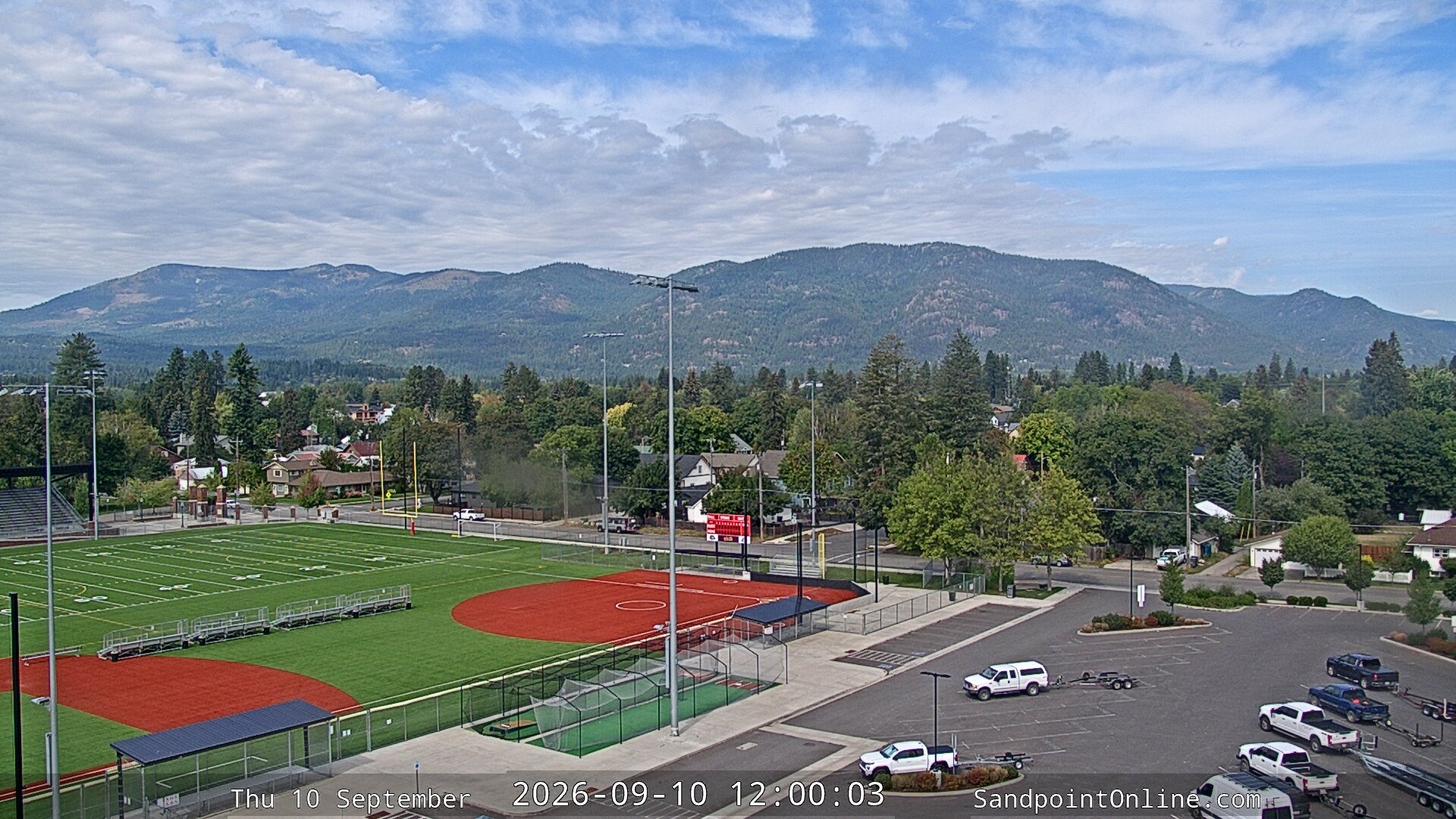 view from Sandpoint Online - Schweitzer Mountain on 2026-09-10