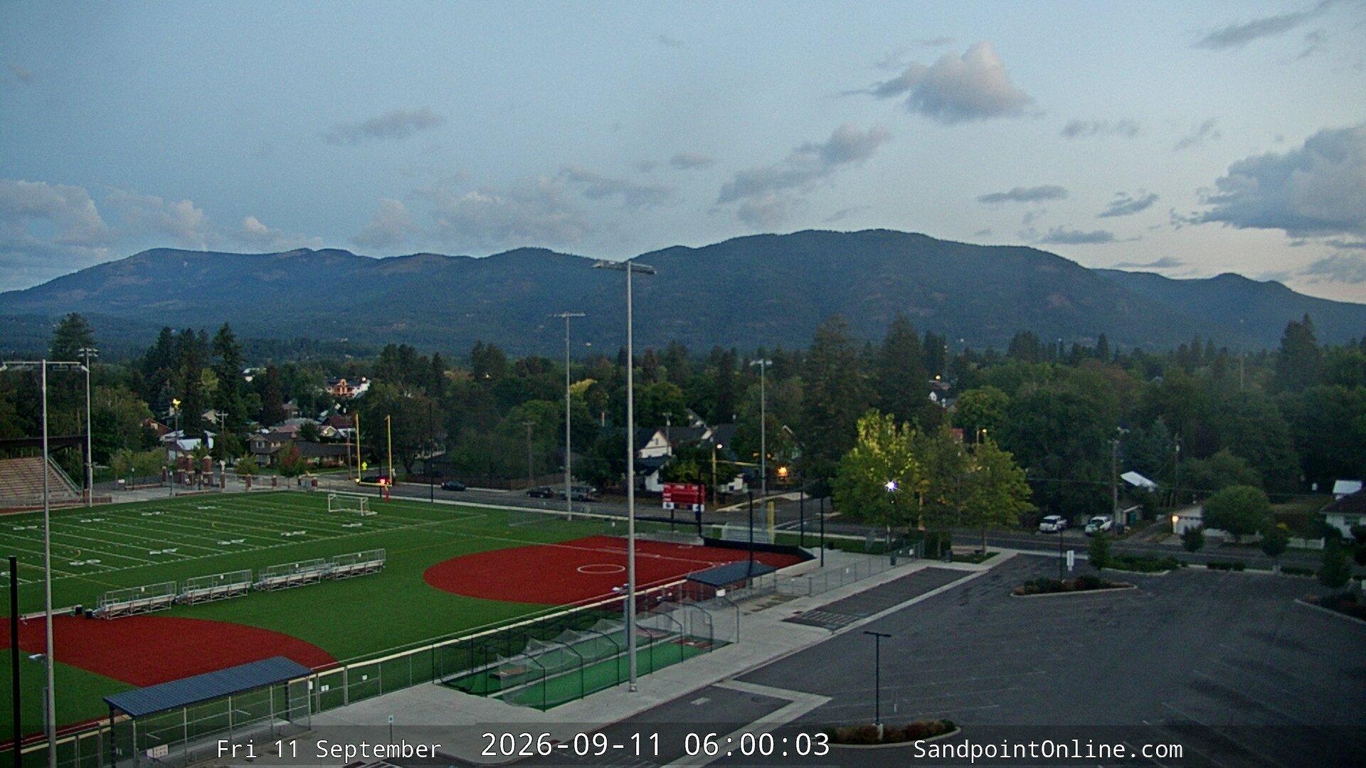 time-lapse frame, Sandpoint Online - Schweitzer Mountain webcam