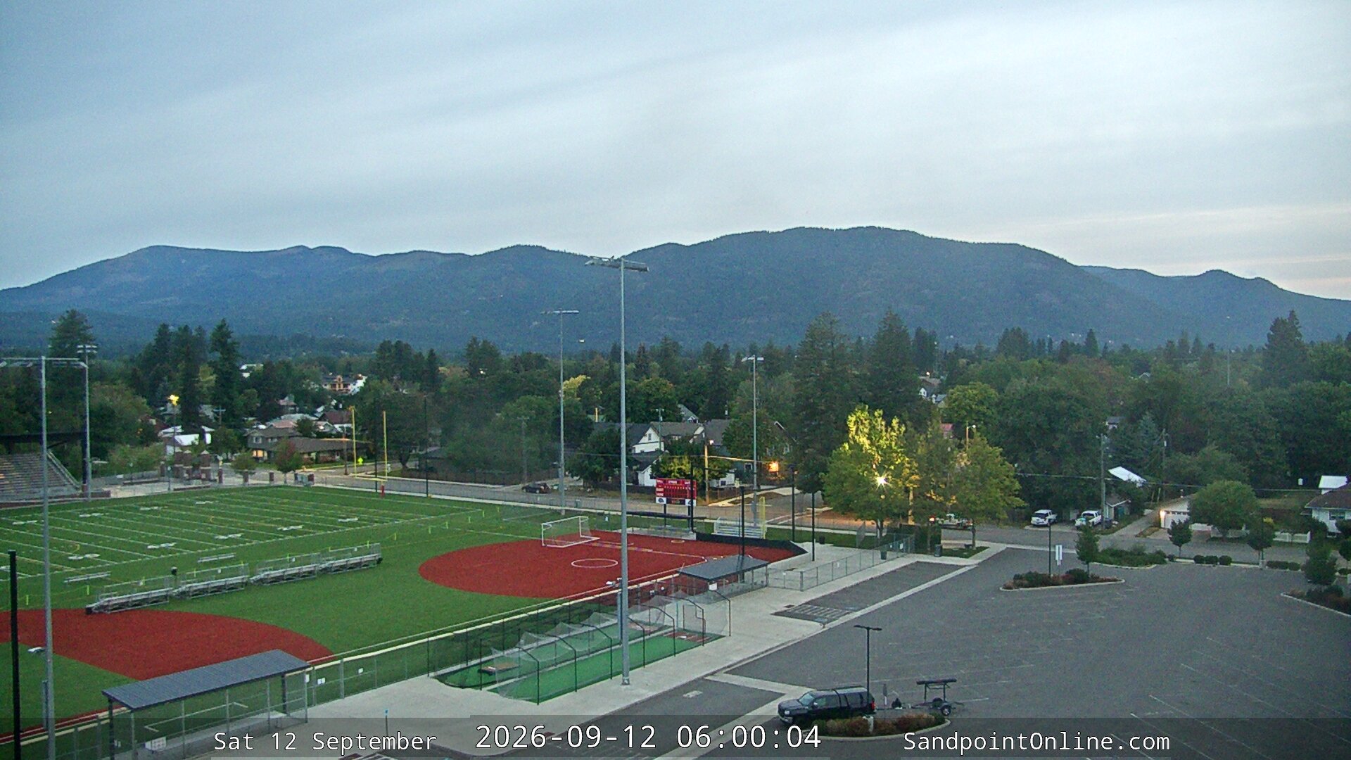 time-lapse frame, Sandpoint Online - Schweitzer Mountain webcam