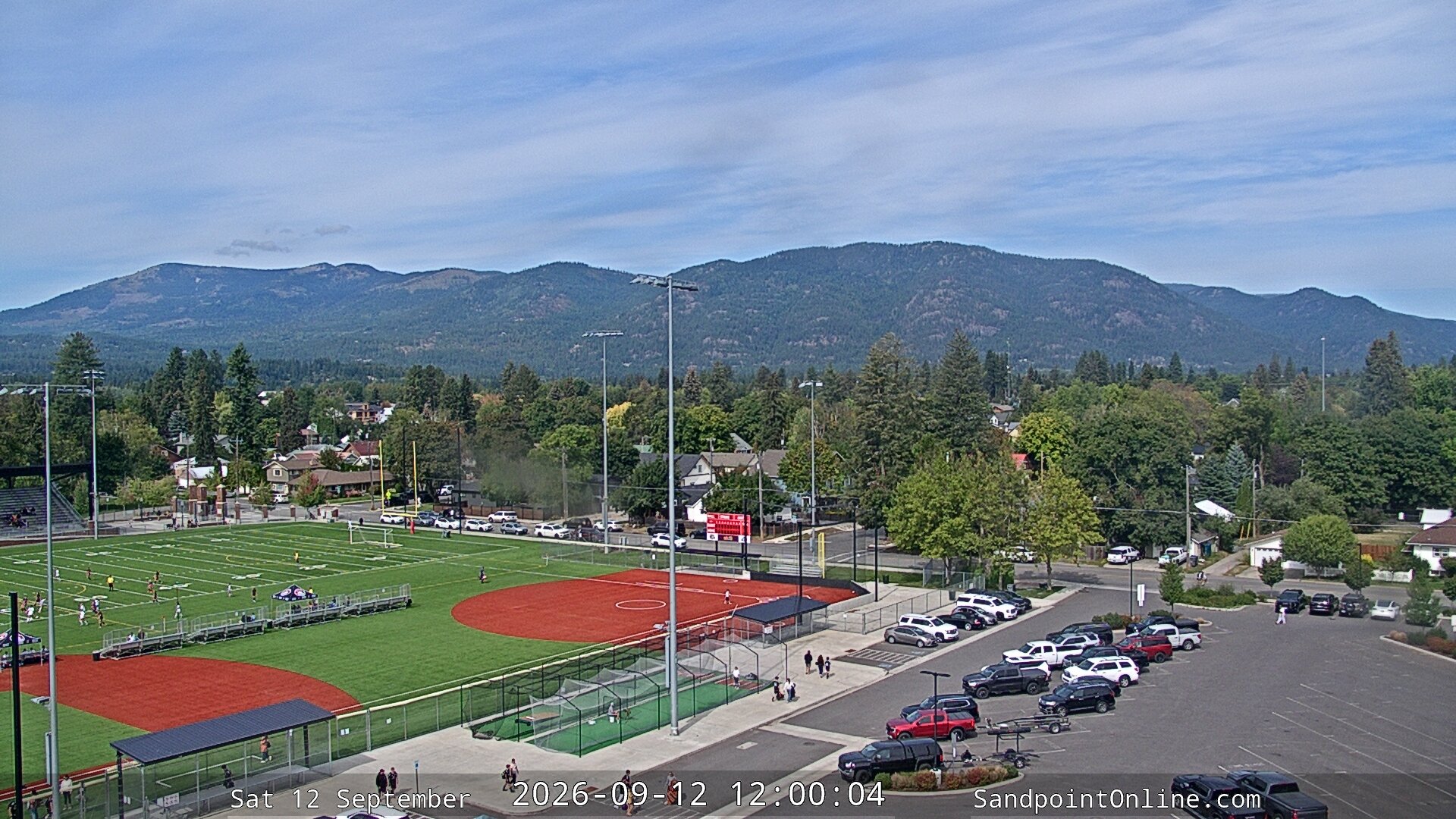 view from Sandpoint Online - Schweitzer Mountain on 2026-09-12