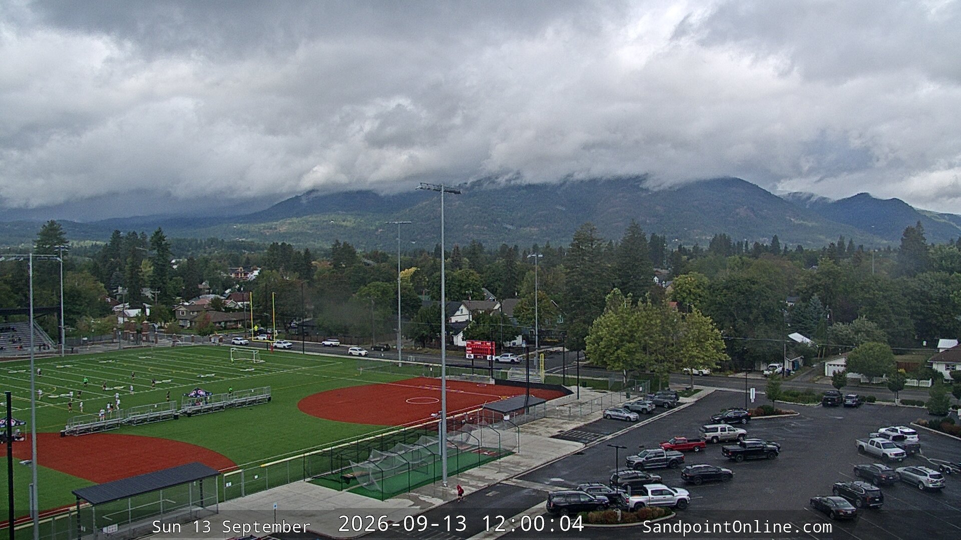 view from Sandpoint Online - Schweitzer Mountain on 2026-09-13