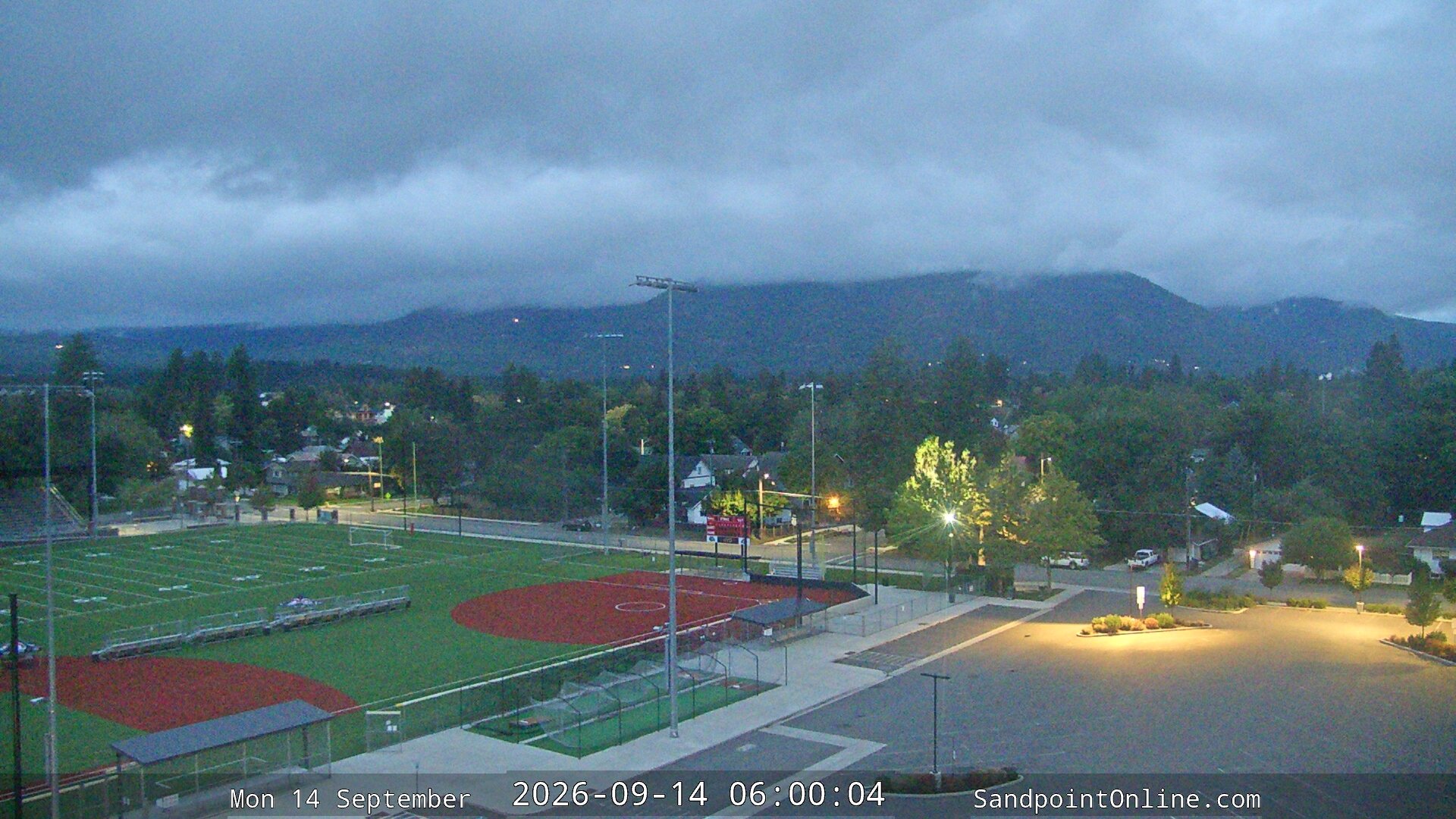 time-lapse frame, Sandpoint Online - Schweitzer Mountain webcam