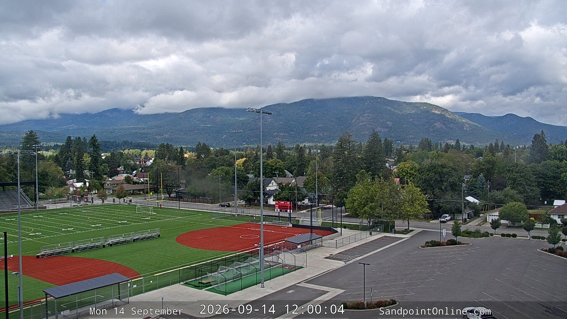 view from Sandpoint Online - Schweitzer Mountain on 2026-09-14