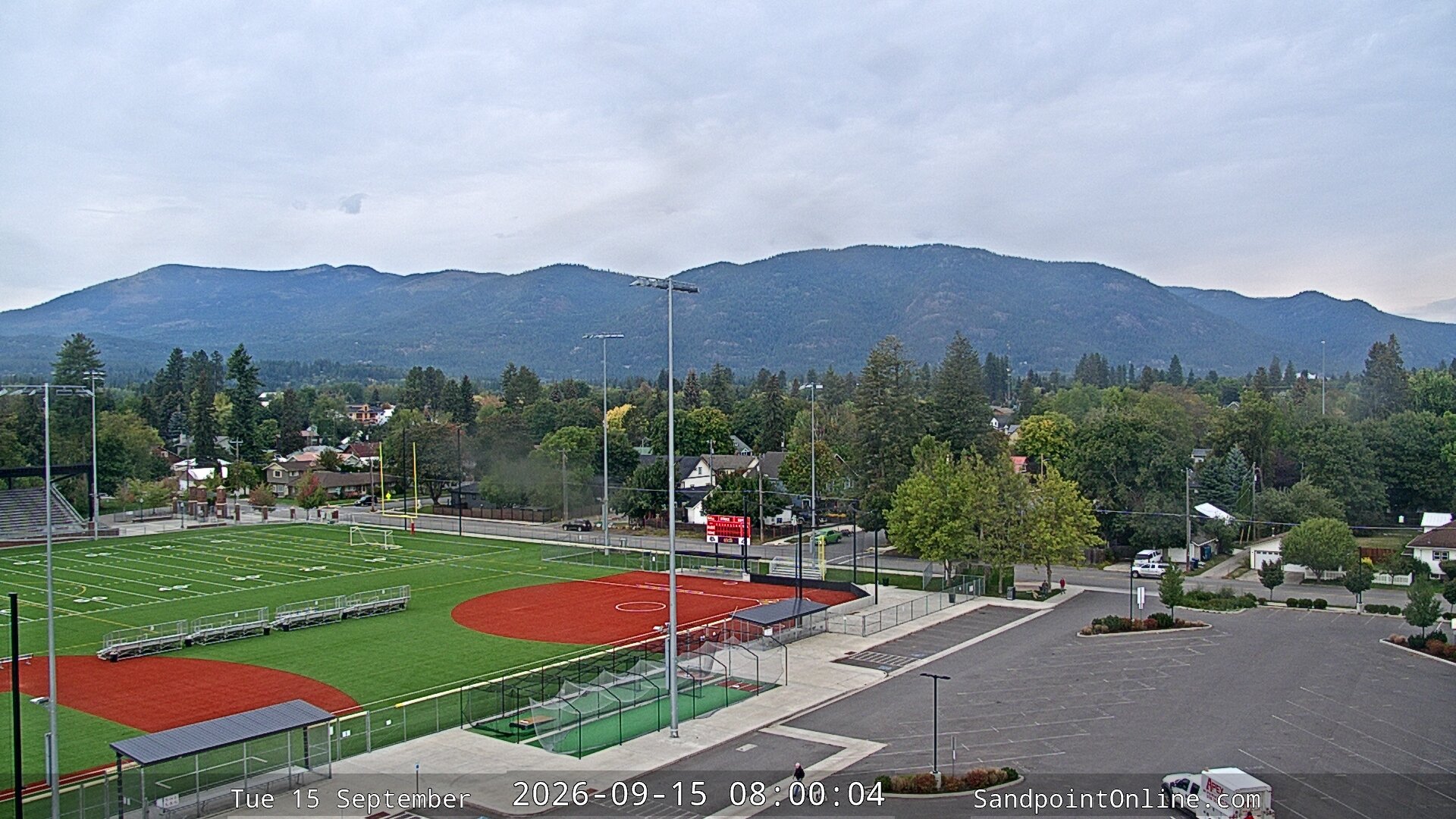 view from Sandpoint Online - Schweitzer Mountain on 2026-09-15