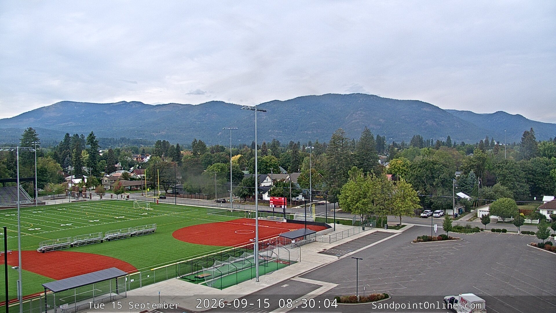view from Sandpoint Online - Schweitzer Mountain on 2026-09-15