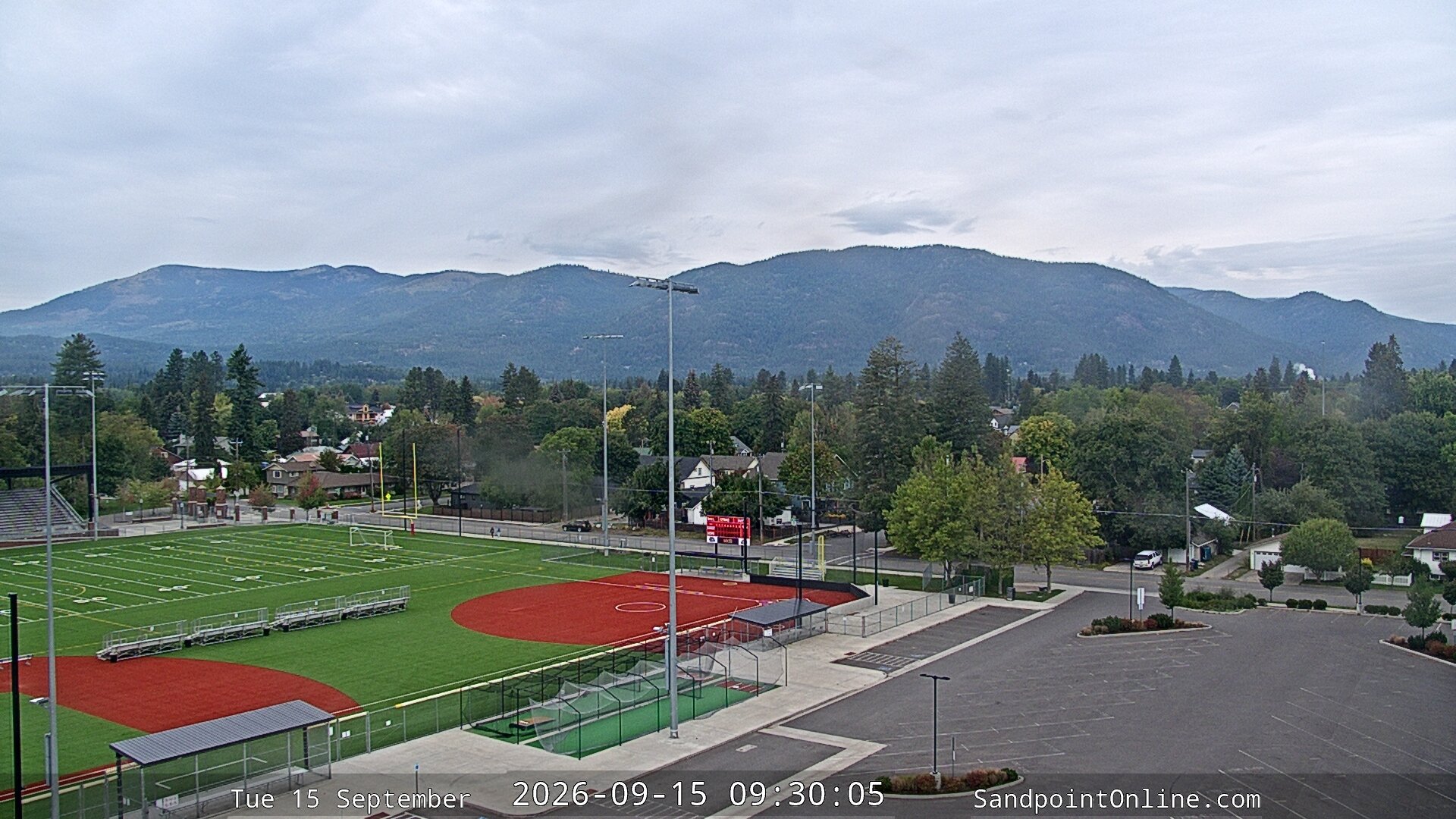 view from Sandpoint Online - Schweitzer Mountain on 2026-09-15