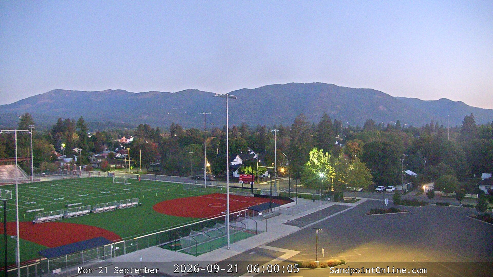 time-lapse frame, Sandpoint Online - Schweitzer Mountain webcam
