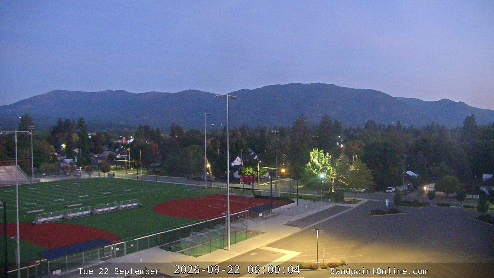 time-lapse frame, Sandpoint Online - Schweitzer Mountain webcam