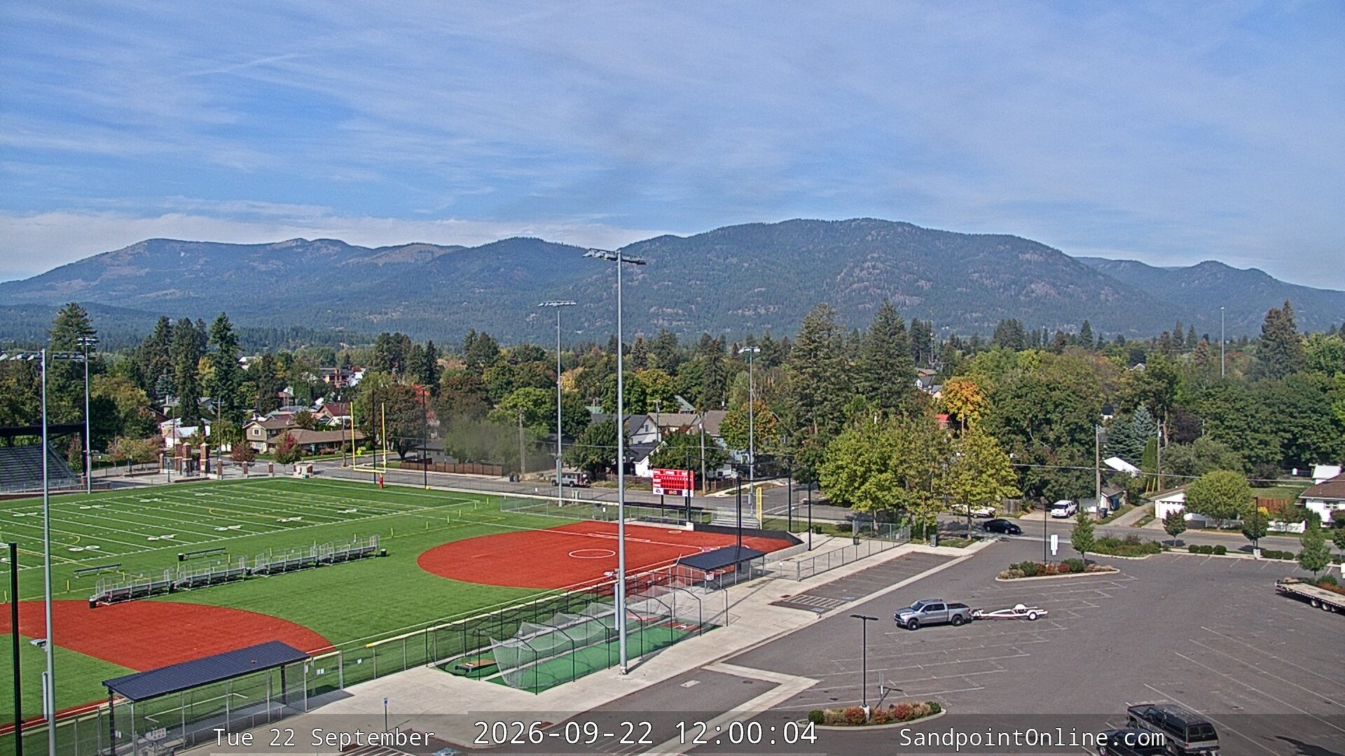 view from Sandpoint Online - Schweitzer Mountain on 2026-09-22