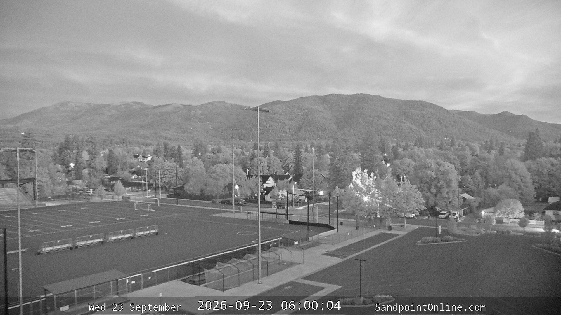 time-lapse frame, Sandpoint Online - Schweitzer Mountain webcam