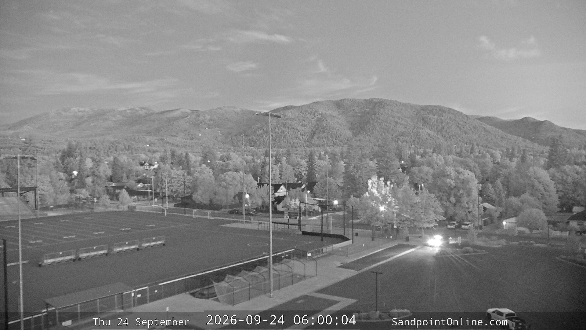 time-lapse frame, Sandpoint Online - Schweitzer Mountain webcam