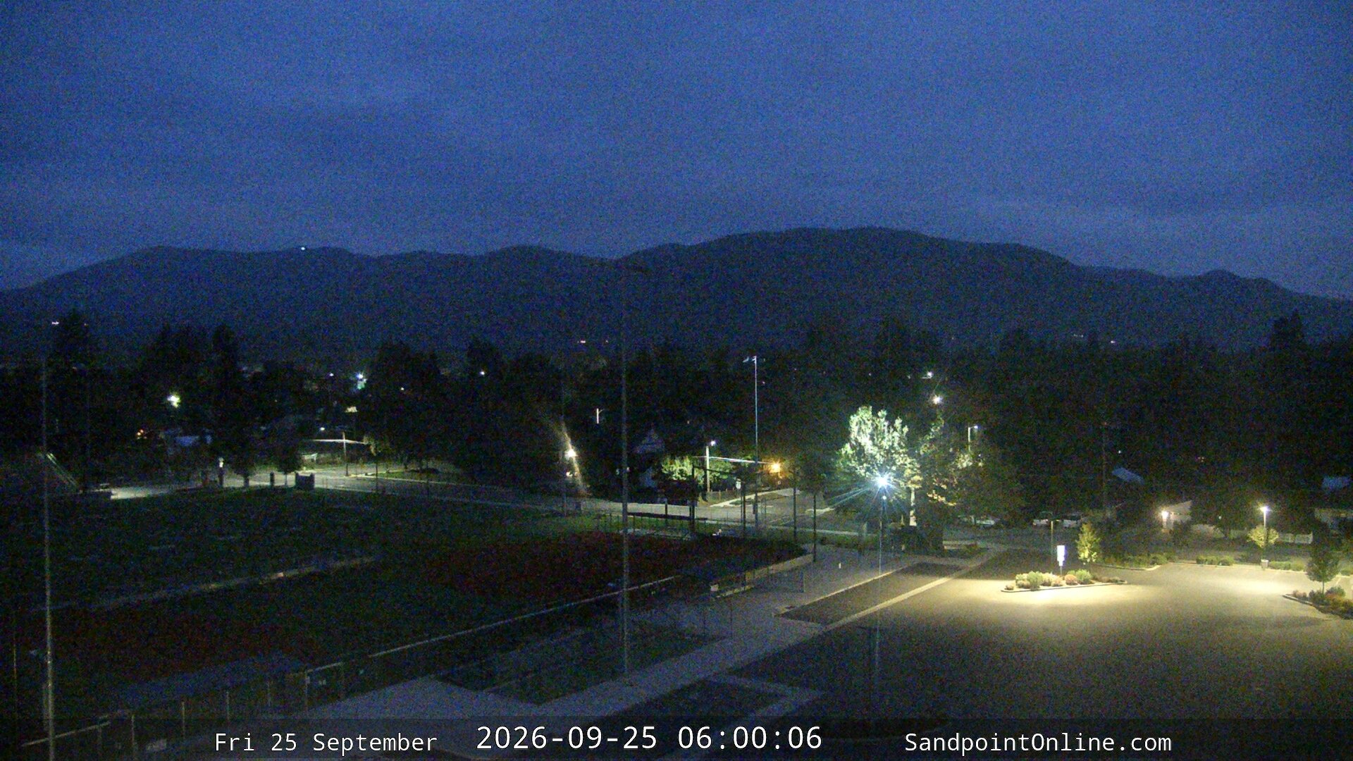 time-lapse frame, Sandpoint Online - Schweitzer Mountain webcam