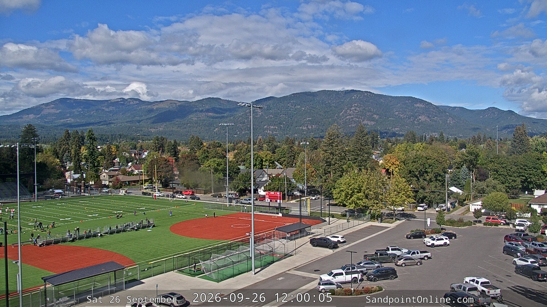 view from Sandpoint Online - Schweitzer Mountain on 2026-09-26
