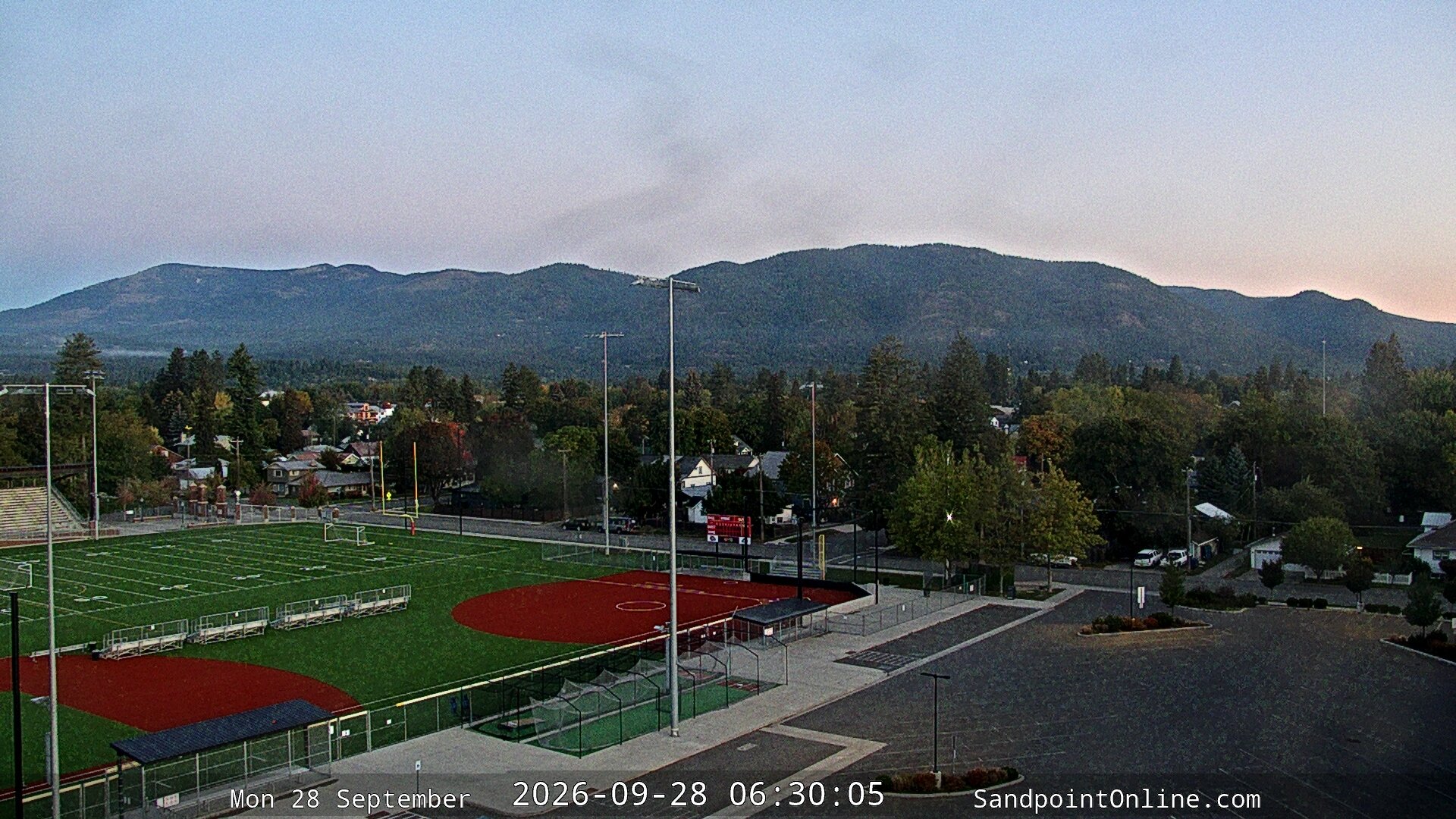 time-lapse frame, Sandpoint Online - Schweitzer Mountain webcam