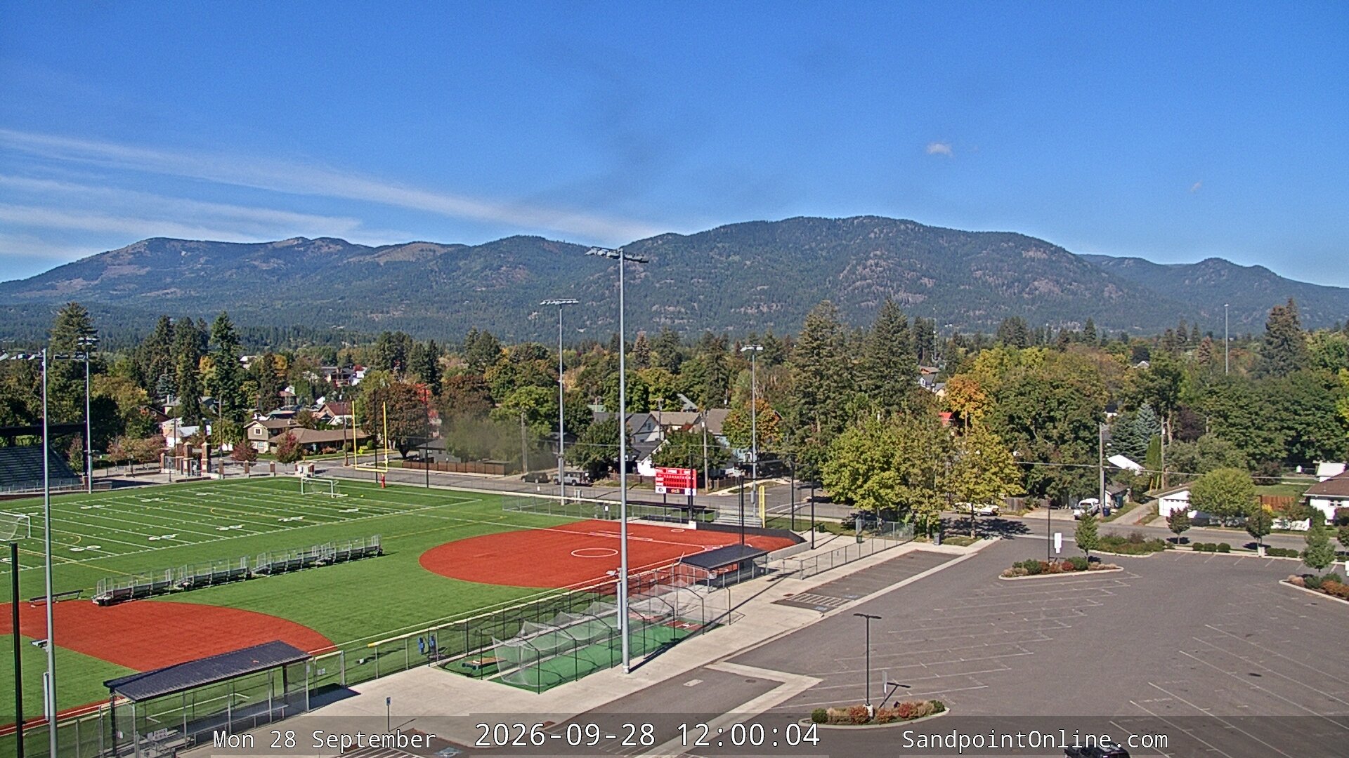 view from Sandpoint Online - Schweitzer Mountain on 2026-09-28