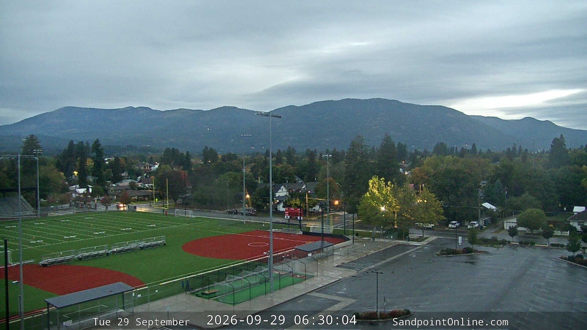 time-lapse frame, Sandpoint Online - Schweitzer Mountain webcam