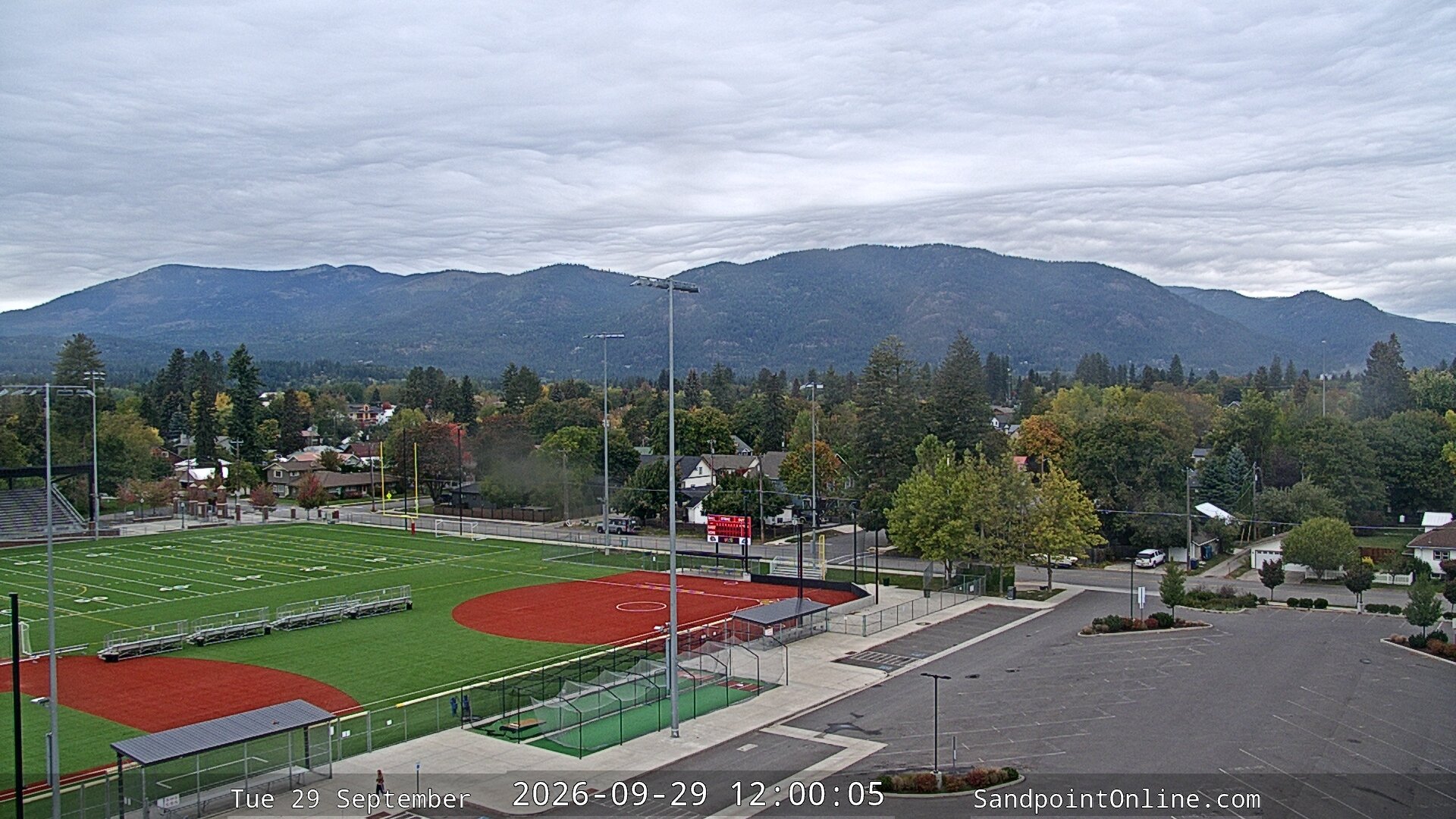 view from Sandpoint Online - Schweitzer Mountain on 2026-09-29