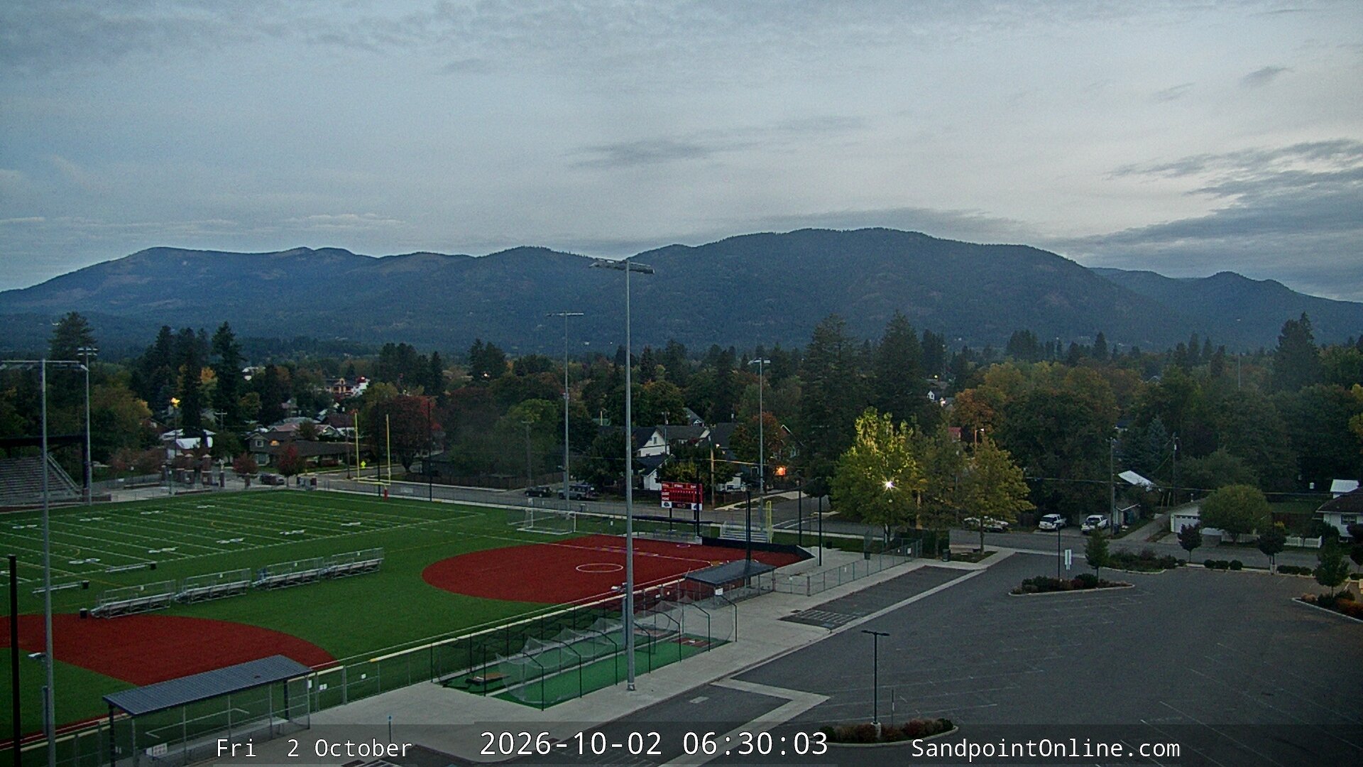 time-lapse frame, Sandpoint Online - Schweitzer Mountain webcam