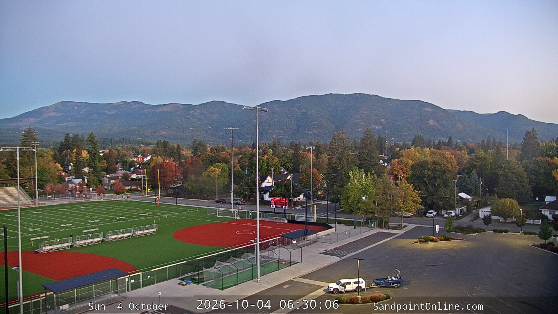 time-lapse frame, Sandpoint Online - Schweitzer Mountain webcam