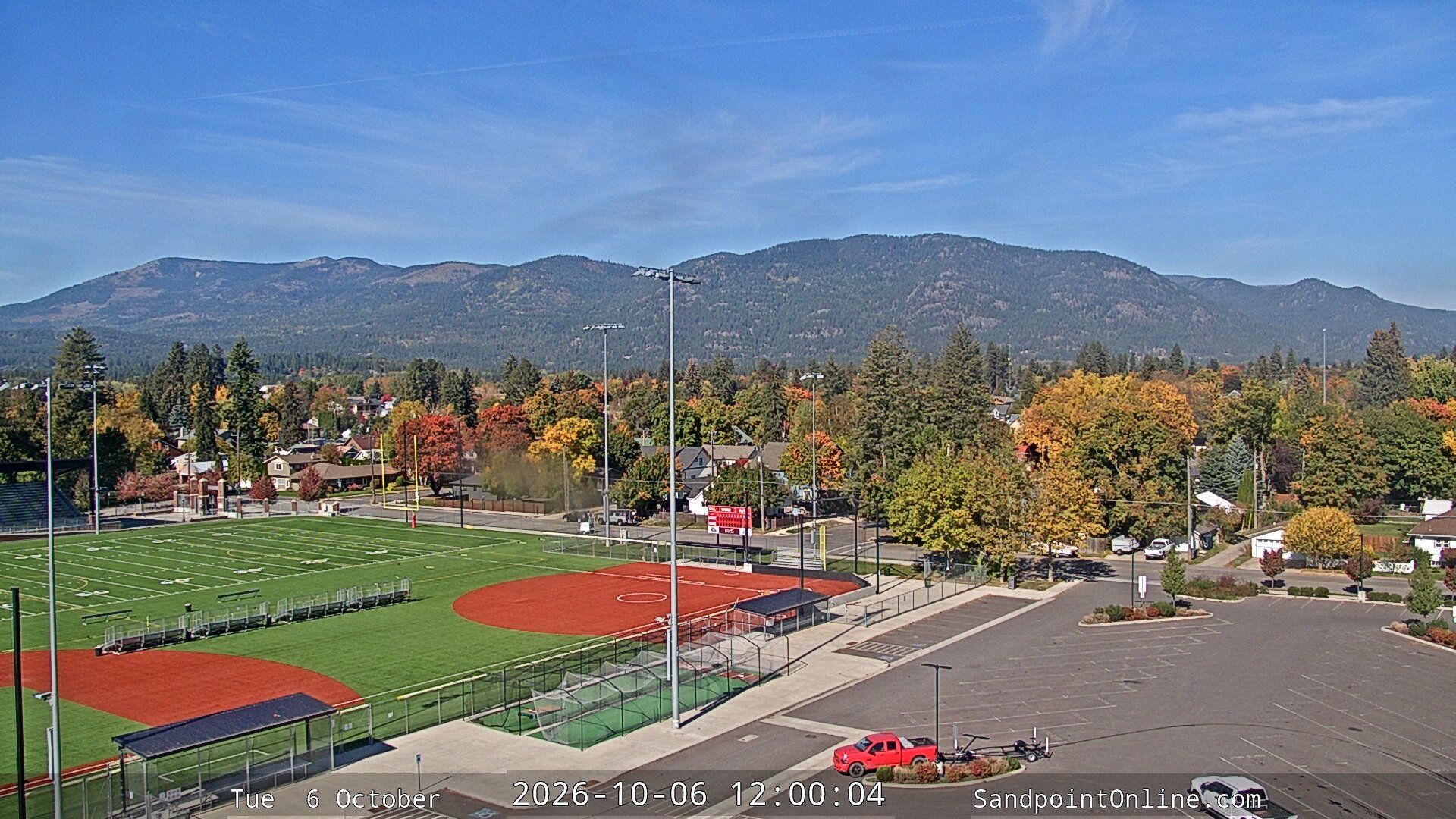 view from Sandpoint Online - Schweitzer Mountain on 2026-10-06
