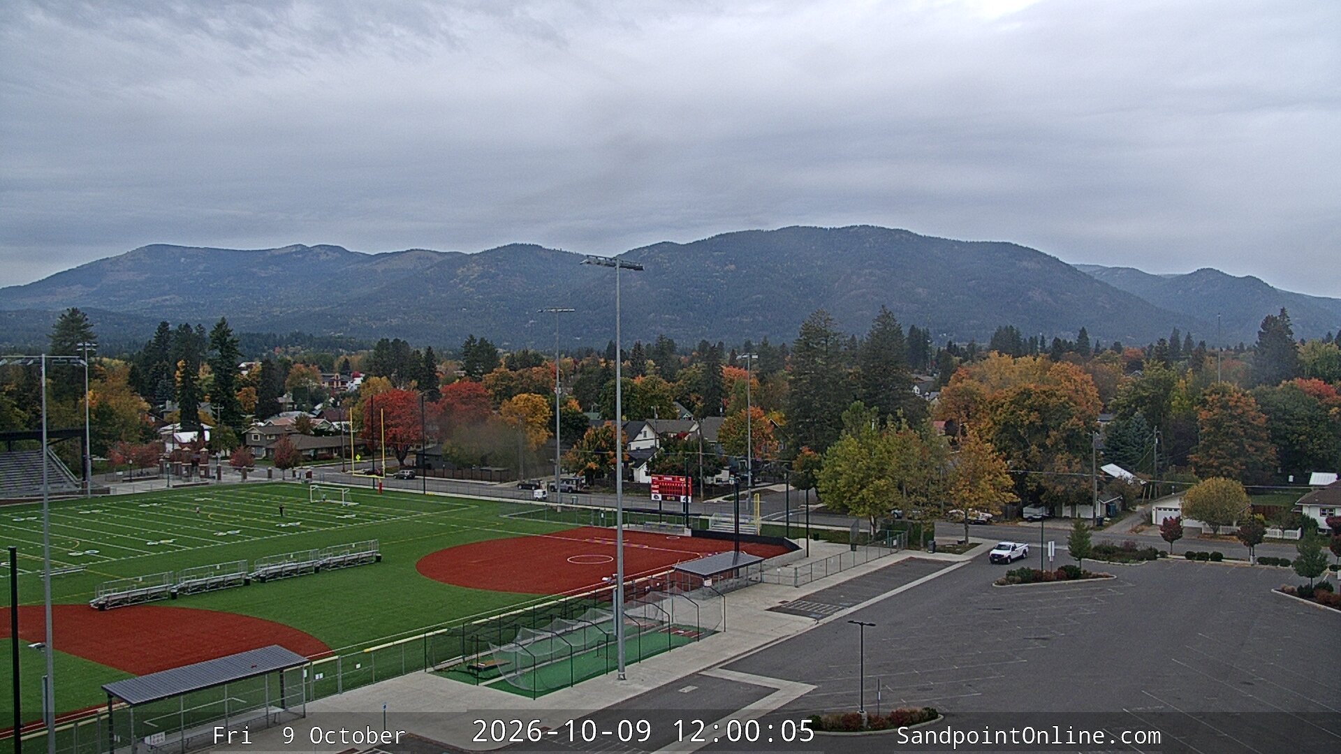 view from Sandpoint Online - Schweitzer Mountain on 2026-10-09