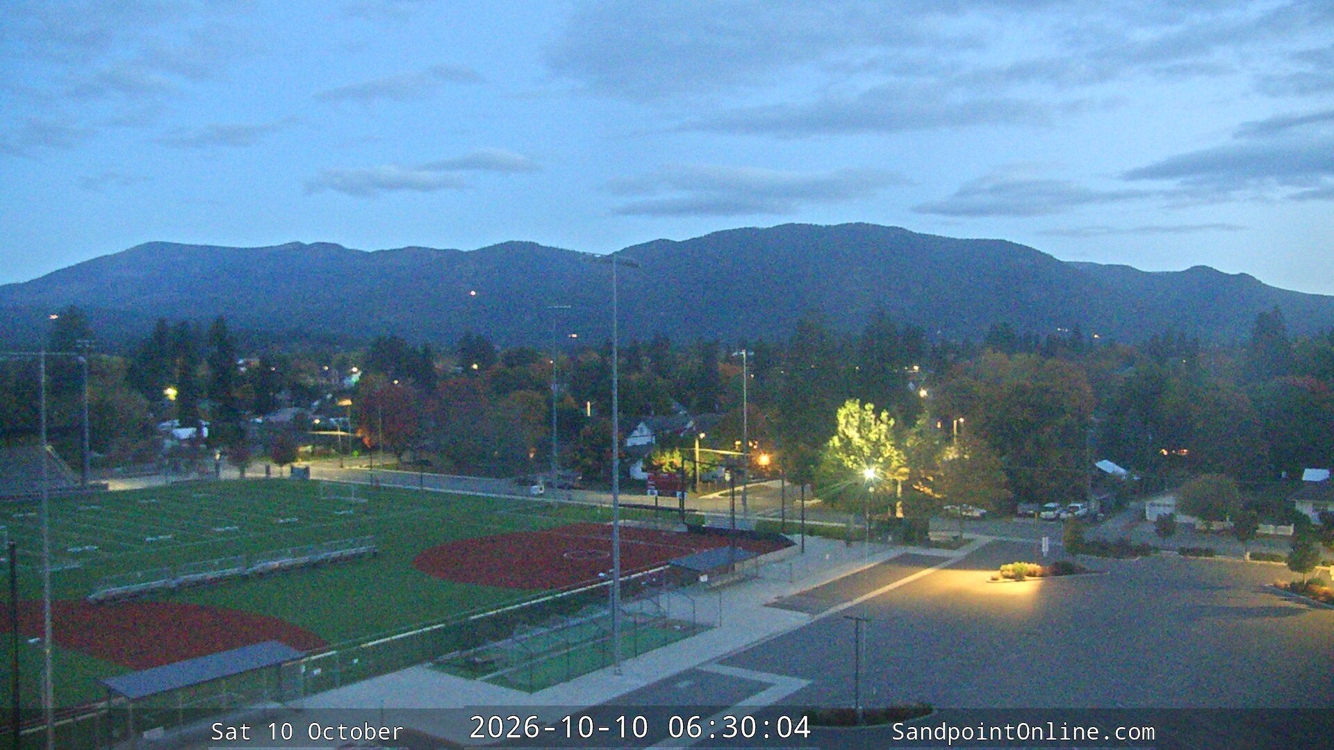time-lapse frame, Sandpoint Online - Schweitzer Mountain webcam