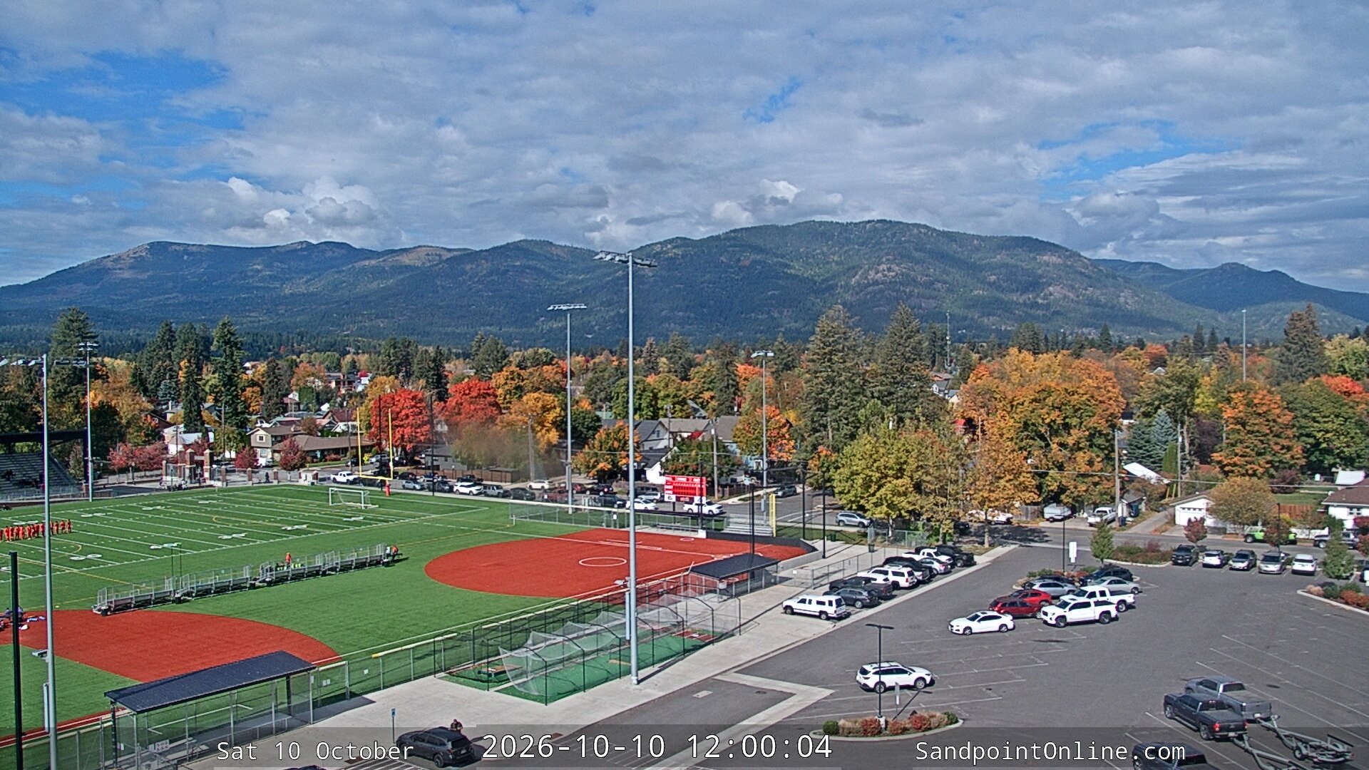 view from Sandpoint Online - Schweitzer Mountain on 2026-10-10