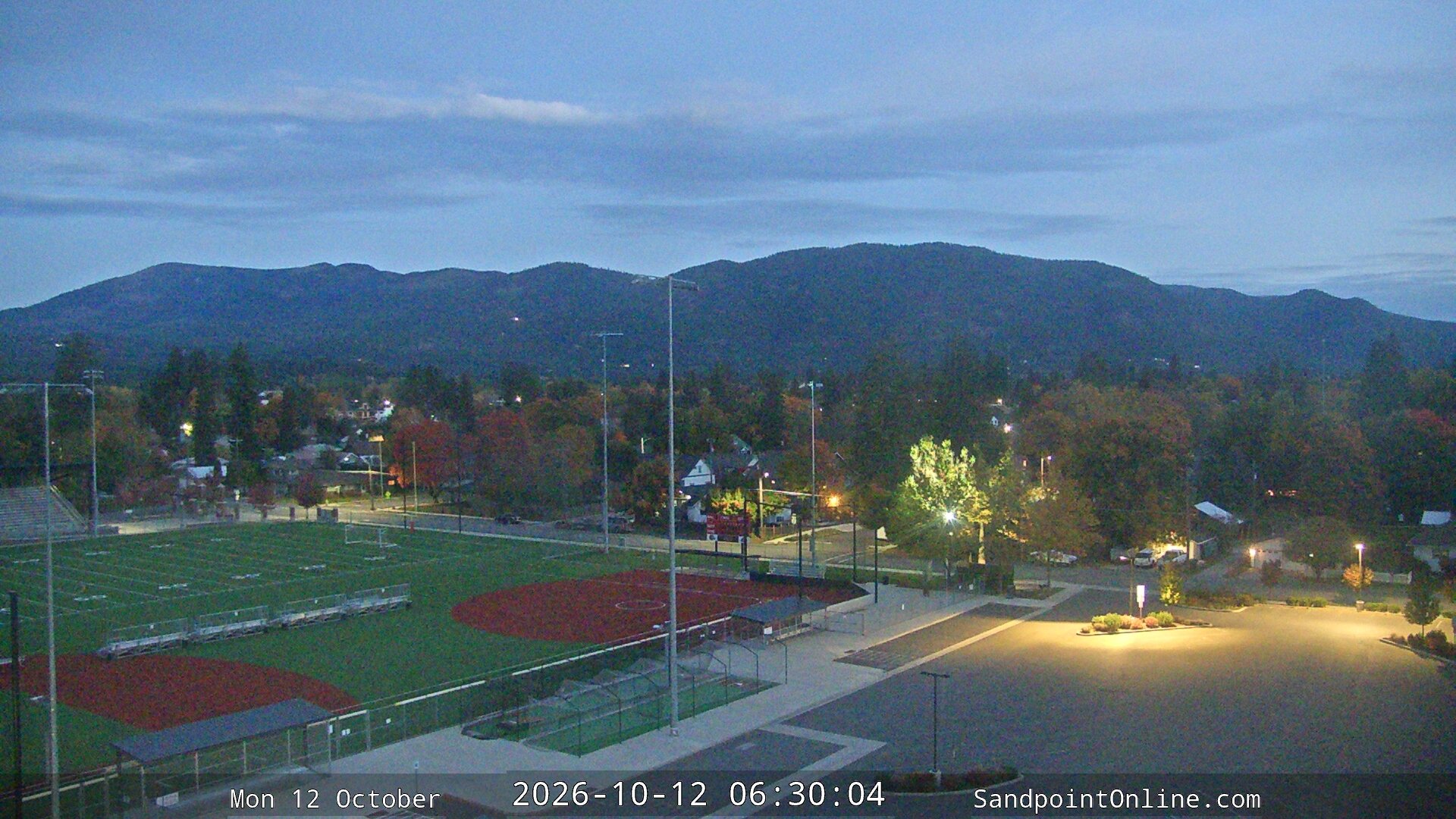 time-lapse frame, Sandpoint Online - Schweitzer Mountain webcam