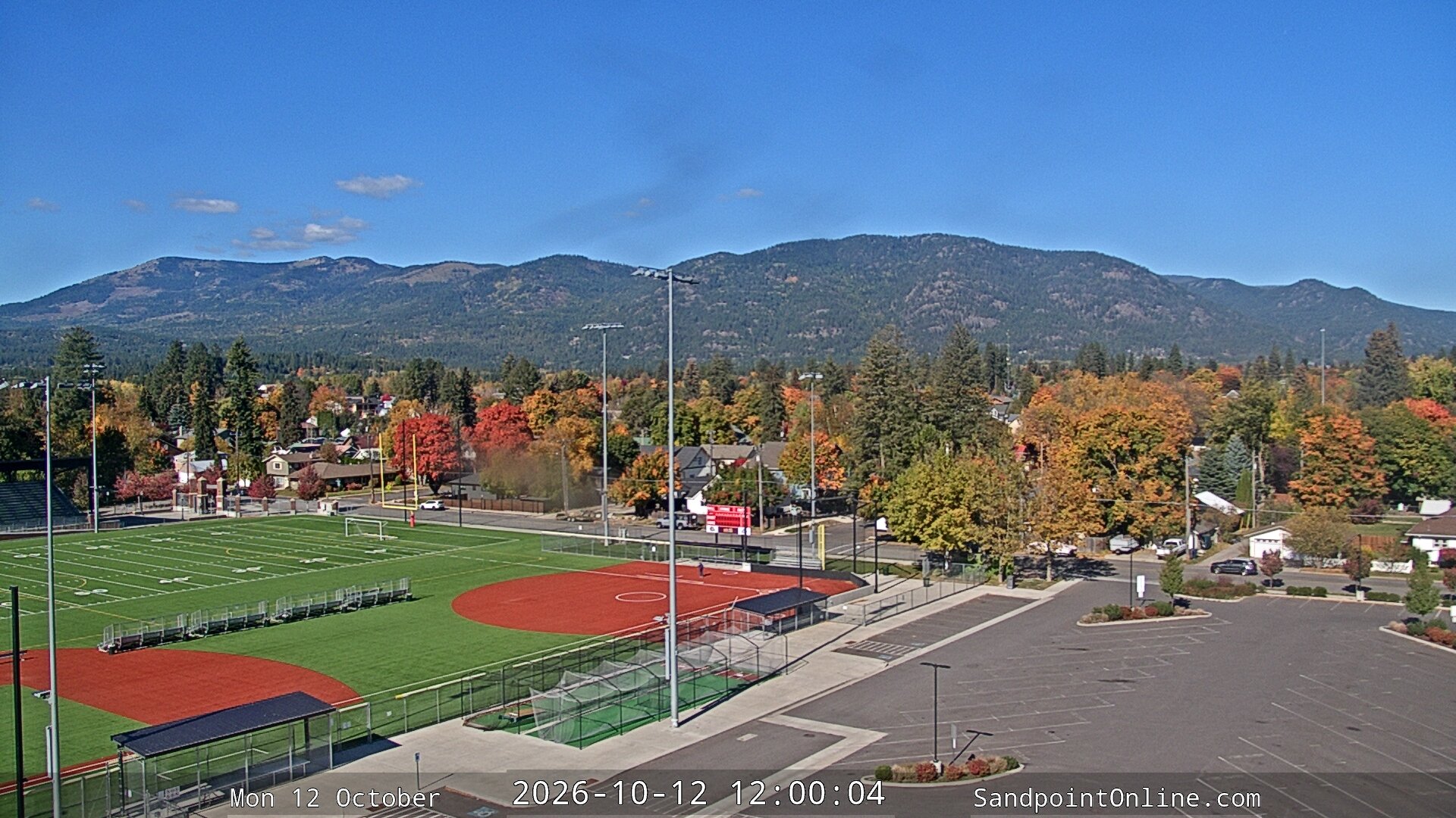 view from Sandpoint Online - Schweitzer Mountain on 2026-10-12