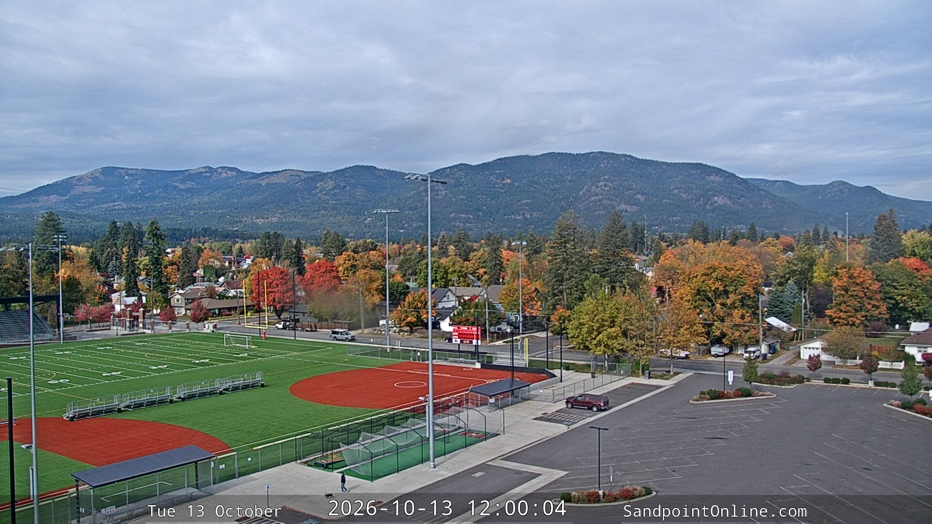 view from Sandpoint Online - Schweitzer Mountain on 2026-10-13