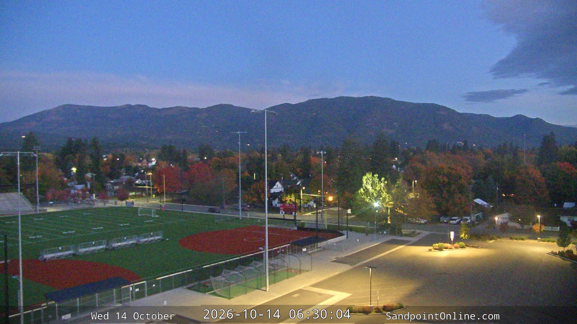 time-lapse frame, Sandpoint Online - Schweitzer Mountain webcam