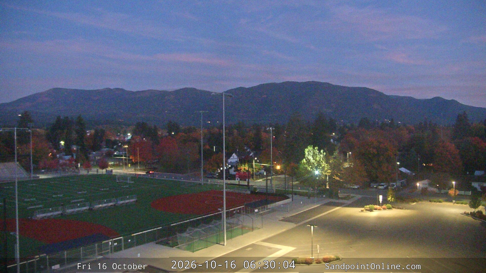time-lapse frame, Sandpoint Online - Schweitzer Mountain webcam