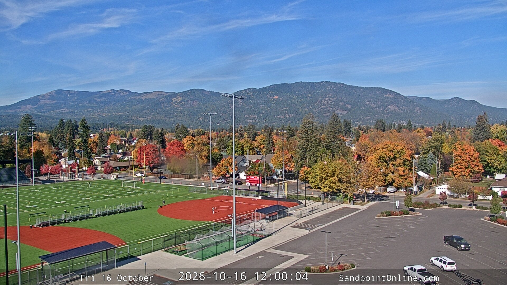 view from Sandpoint Online - Schweitzer Mountain on 2026-10-16