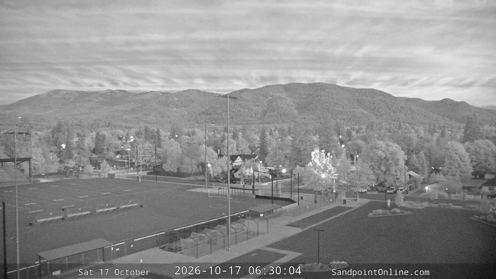 time-lapse frame, Sandpoint Online - Schweitzer Mountain webcam