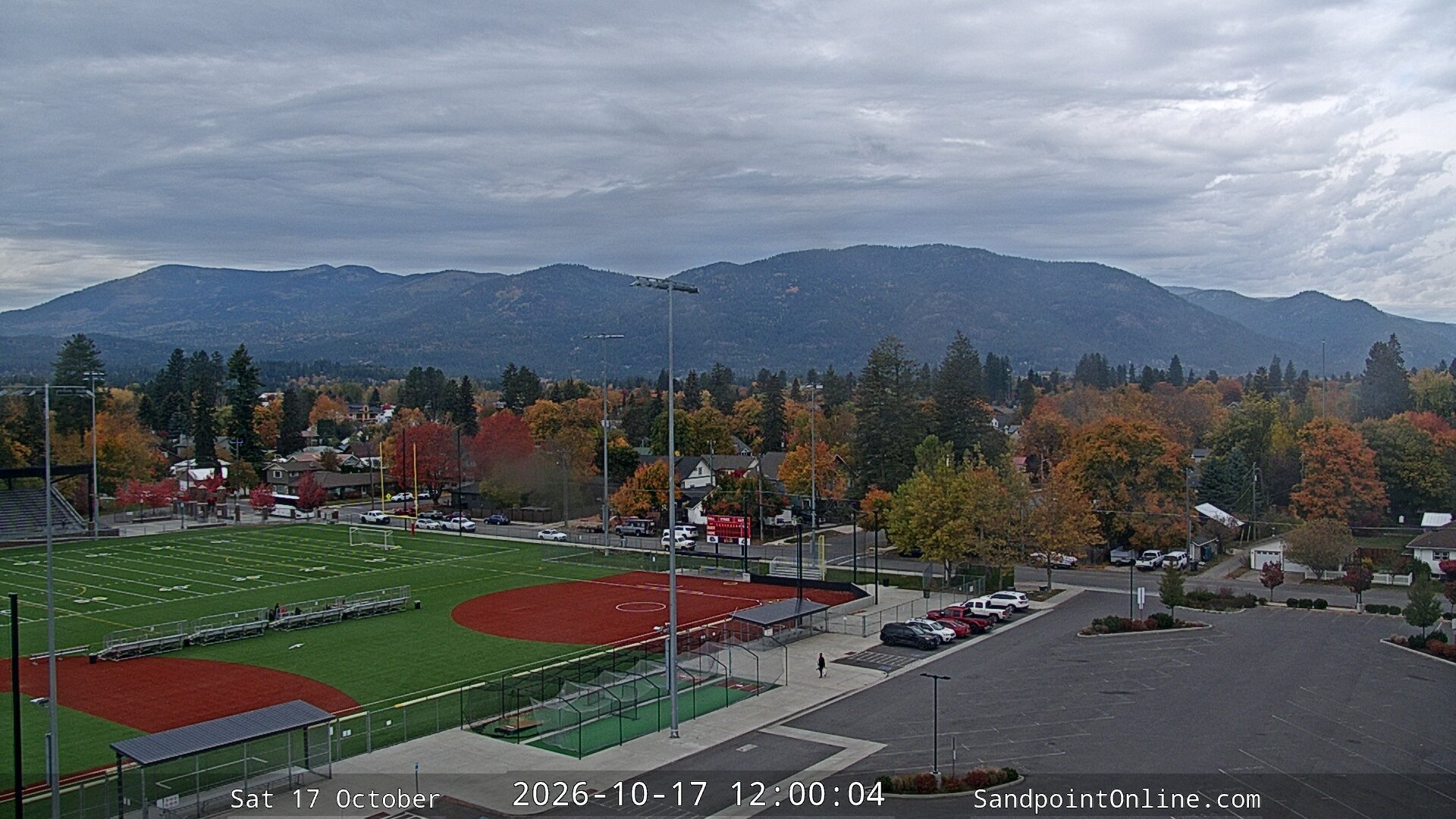view from Sandpoint Online - Schweitzer Mountain on 2026-10-17