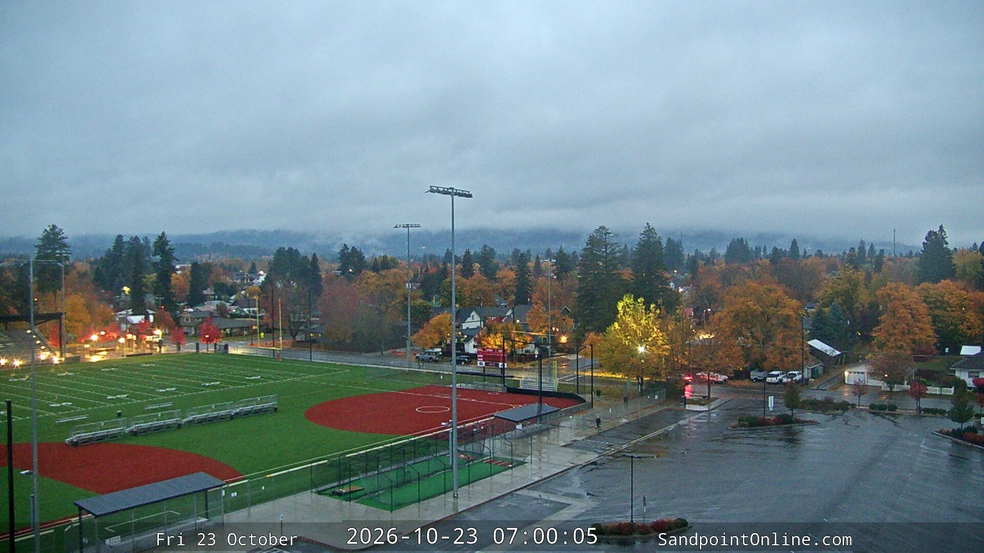 time-lapse frame, Sandpoint Online - Schweitzer Mountain webcam