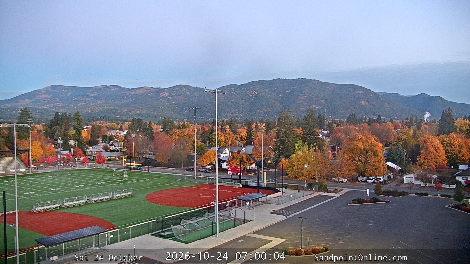 time-lapse frame, Sandpoint Online - Schweitzer Mountain webcam