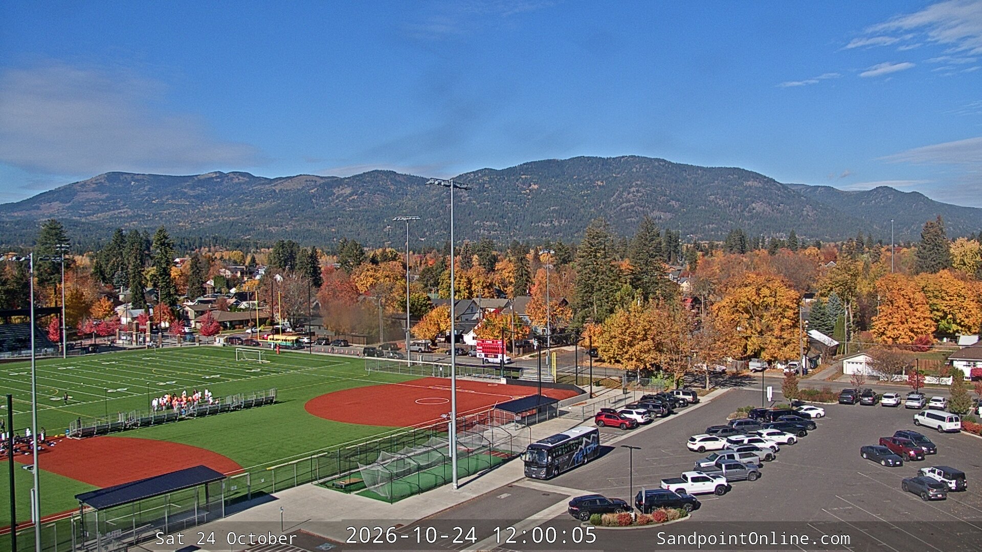 view from Sandpoint Online - Schweitzer Mountain on 2026-10-24