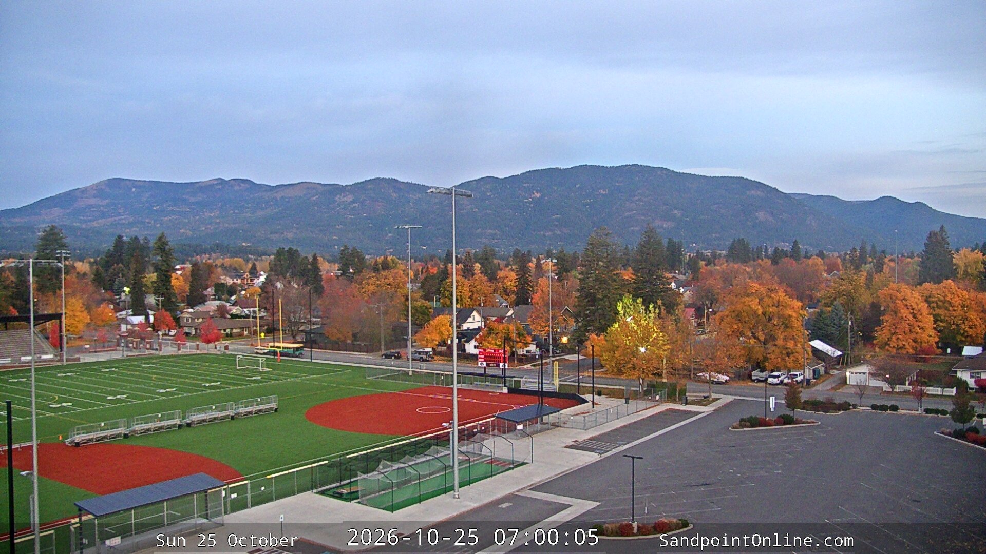 time-lapse frame, Sandpoint Online - Schweitzer Mountain webcam