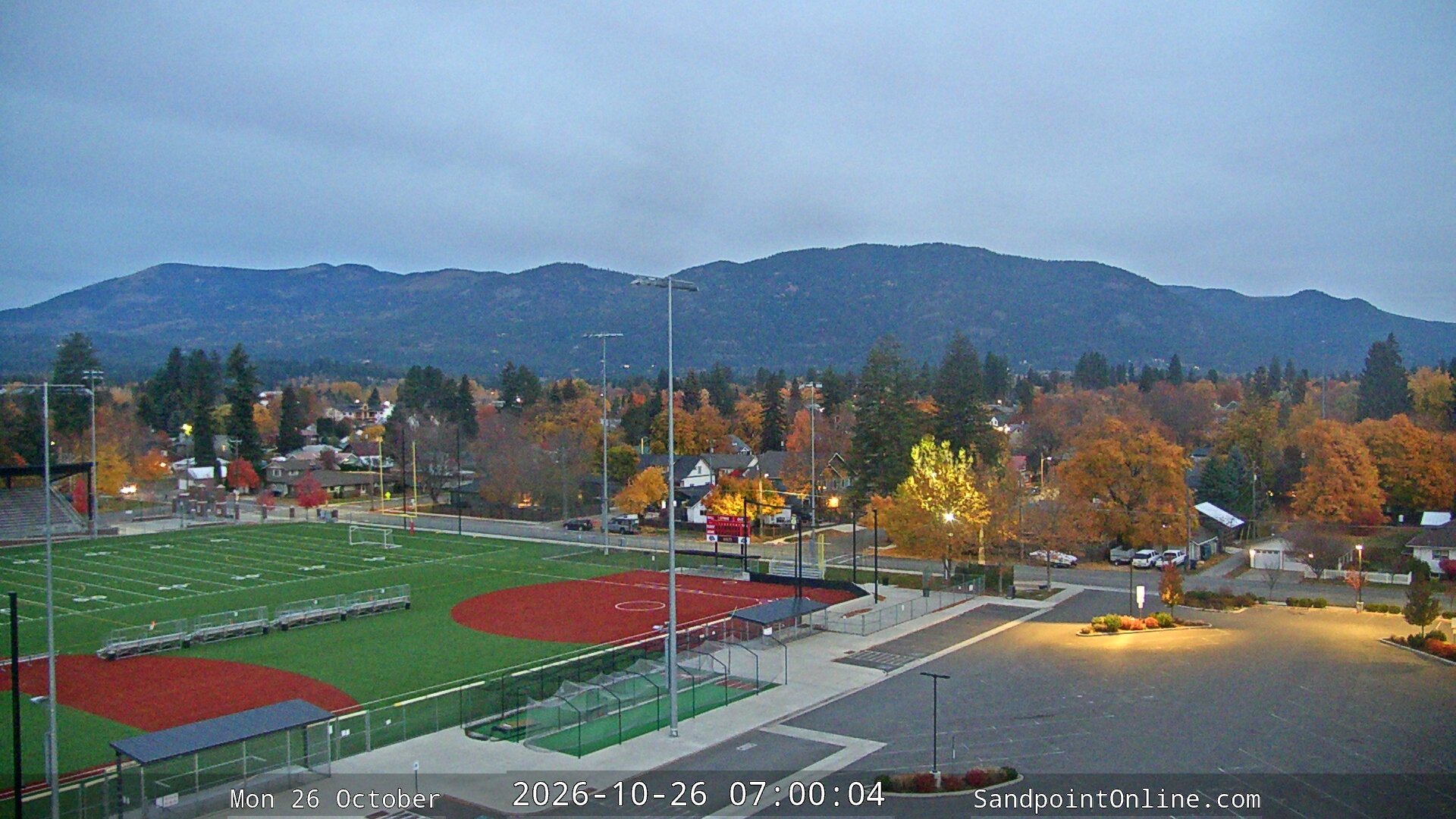 time-lapse frame, Sandpoint Online - Schweitzer Mountain webcam