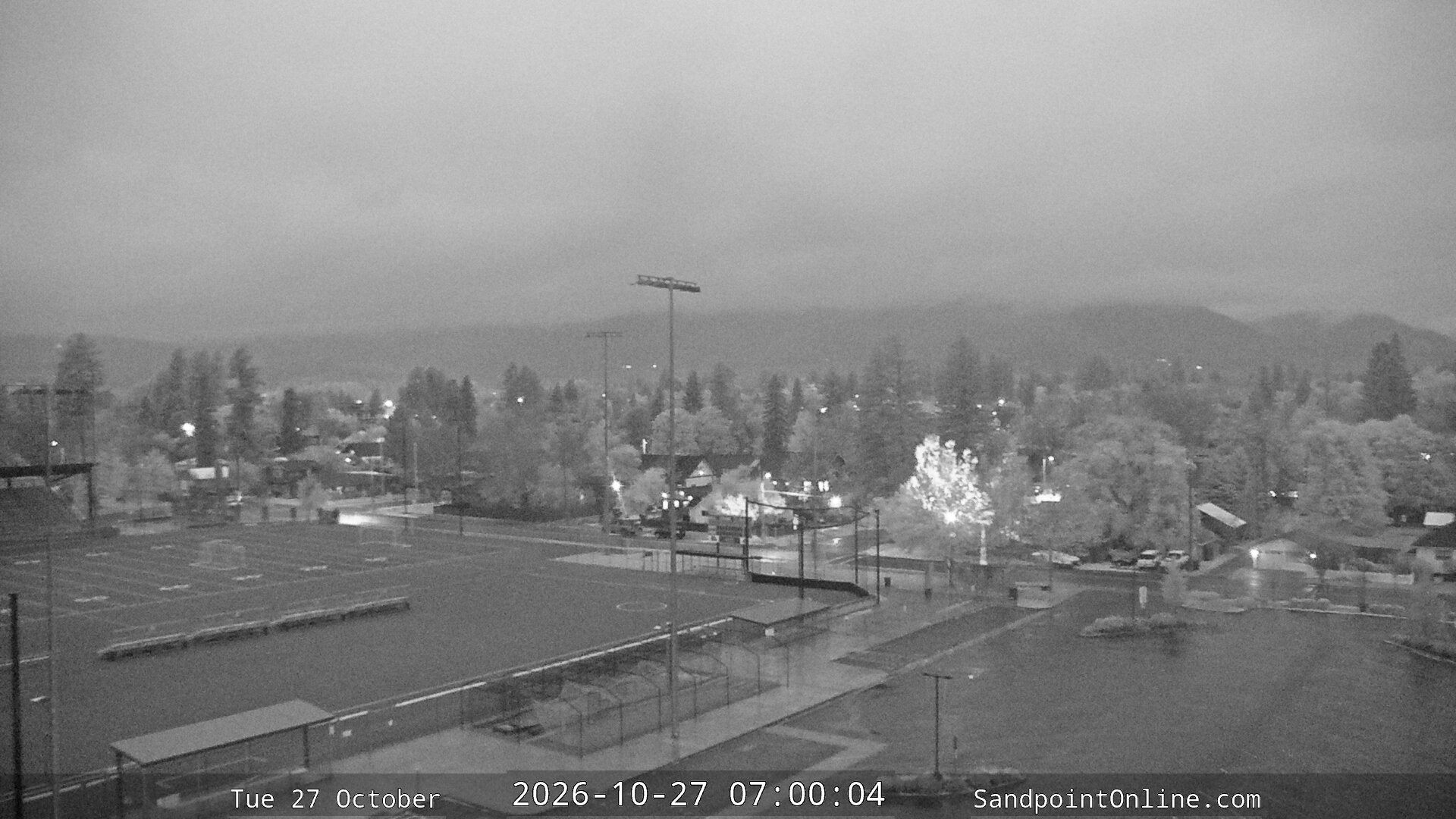 time-lapse frame, Sandpoint Online - Schweitzer Mountain webcam