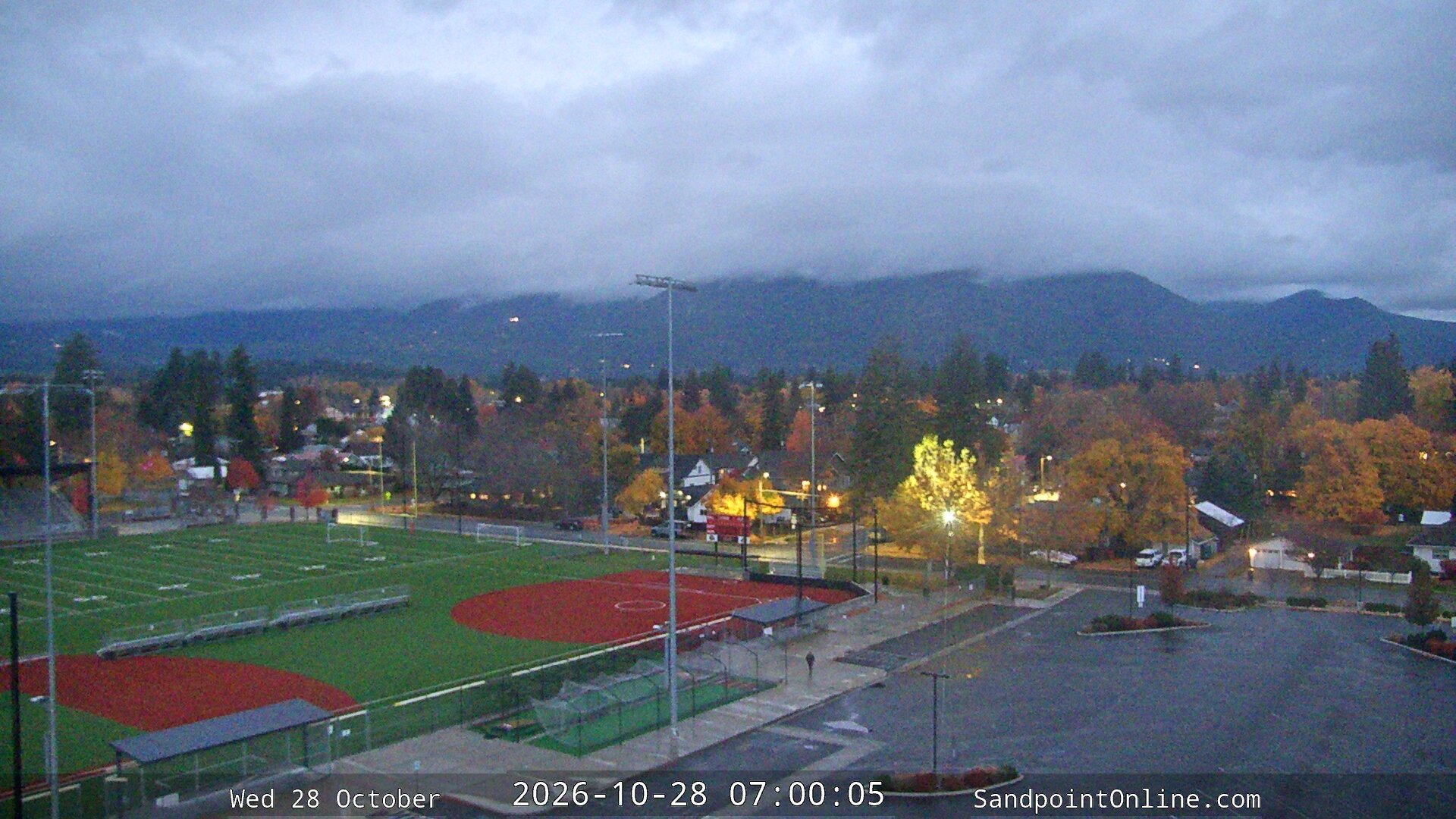 time-lapse frame, Sandpoint Online - Schweitzer Mountain webcam