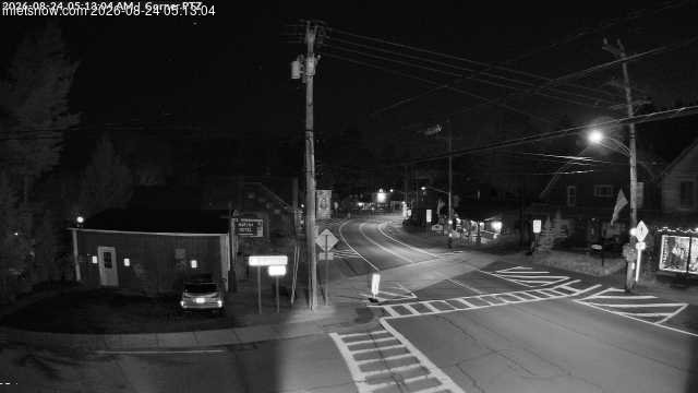 time-lapse frame, Downtown Inlet, NY webcam