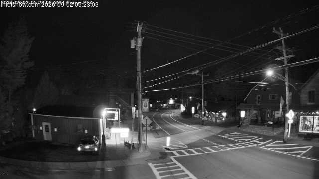 time-lapse frame, Downtown Inlet, NY webcam