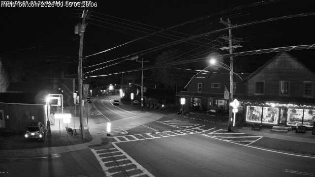 time-lapse frame, Downtown Inlet, NY webcam