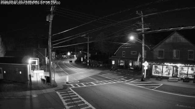 time-lapse frame, Downtown Inlet, NY webcam