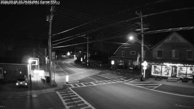 time-lapse frame, Downtown Inlet, NY webcam