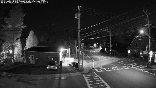 time-lapse frame, Downtown Inlet, NY webcam